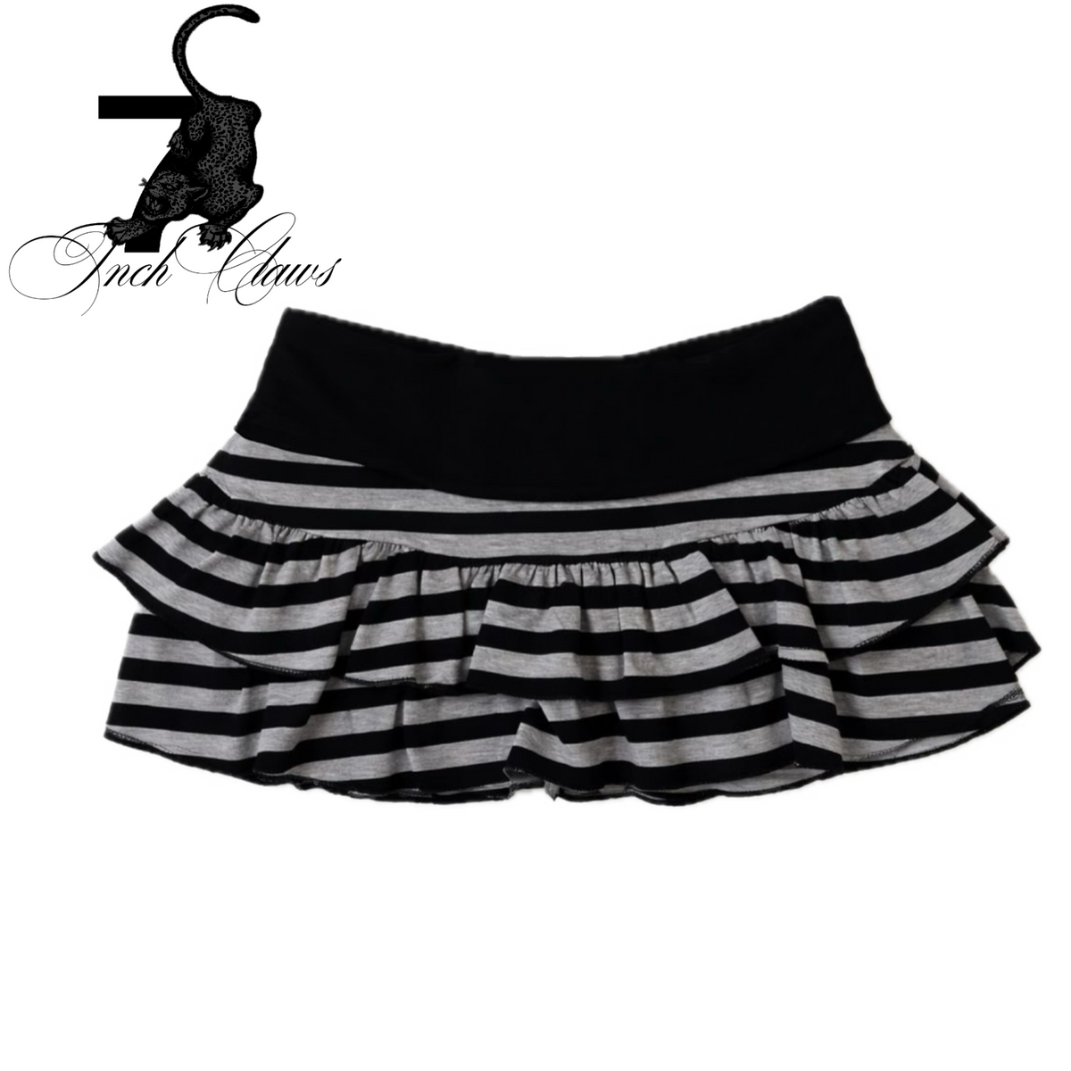 STRIPED BONNET SKIRT