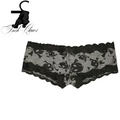 LACE LOW-RISE SHORTS