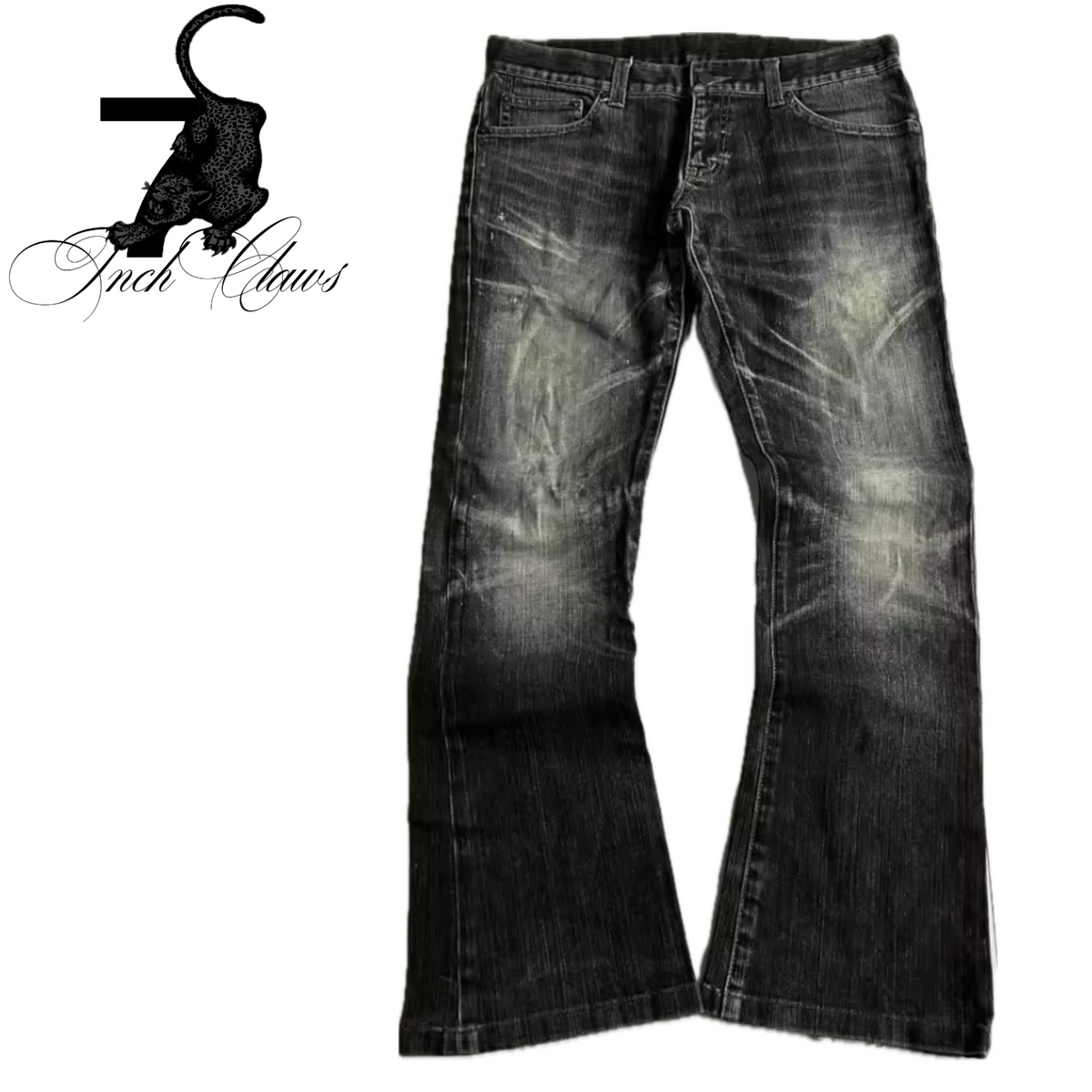 BLACK FADED DENIM