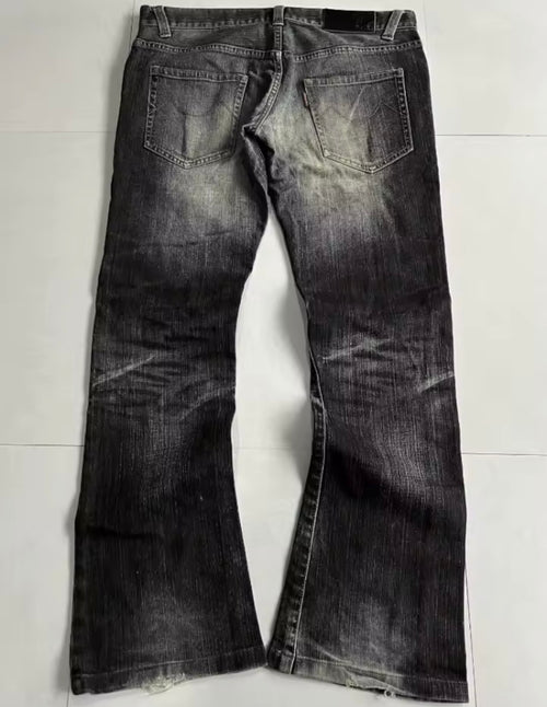BLACK FADED DENIM