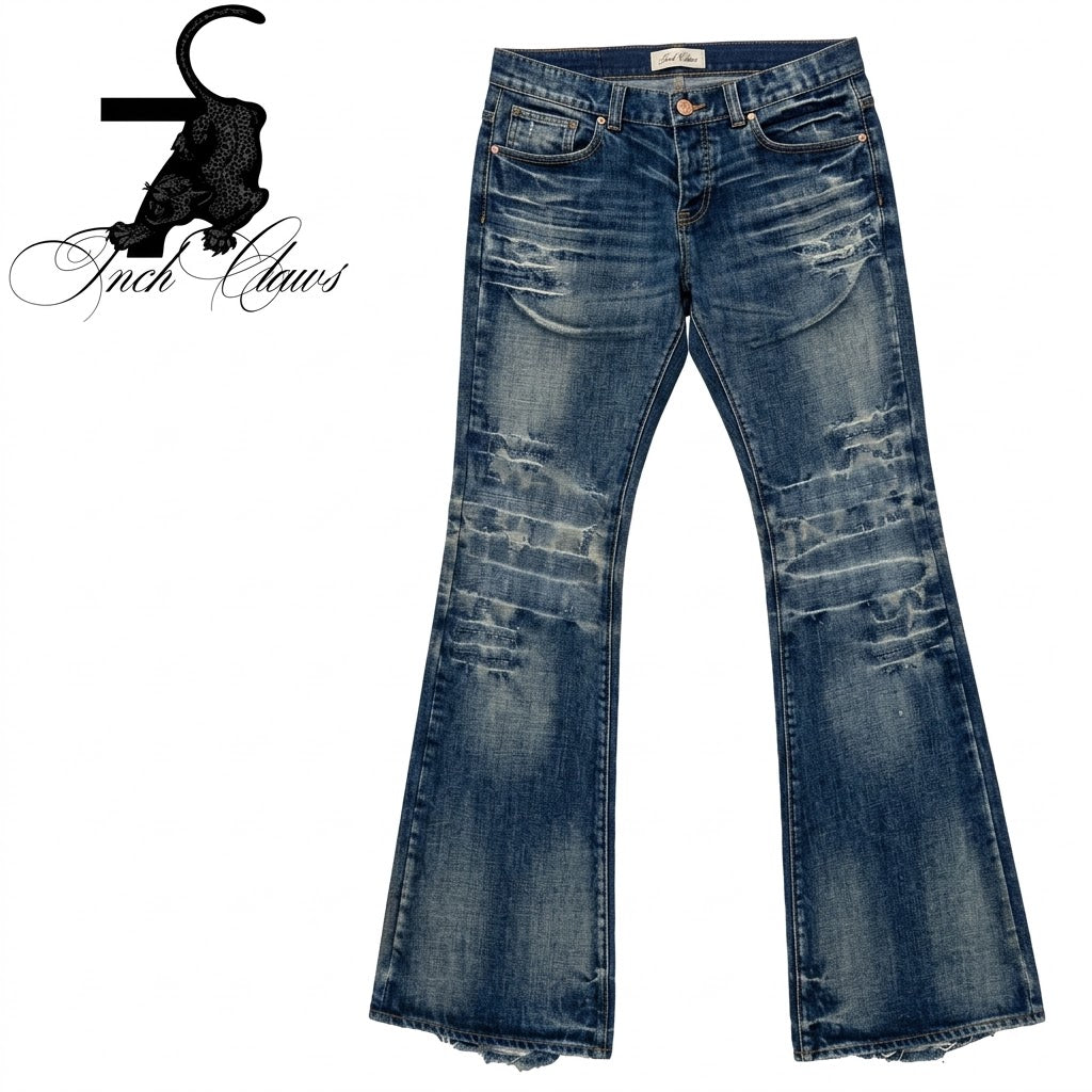 BLUE FADED DENIM